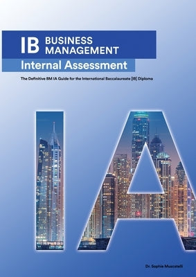 Paperback IB Business Management guide by Zouev Elite Publishing, featuring the book cover with title and branding.