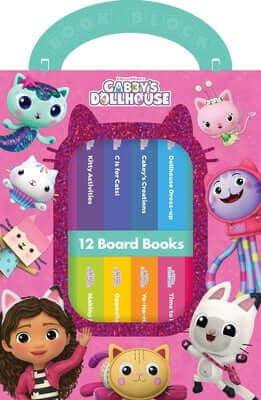 DreamWorks Gabby's Dollhouse 12 Board Books Other Pi Kids
