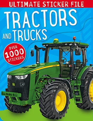 Ultimate Sticker File Tractors and Trucks Paperback Make Believe Ideas