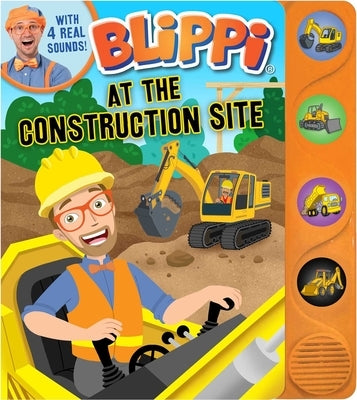 Blippi: At the Construction Site Board Book Studio Fun International