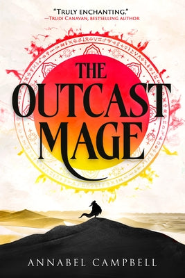 Paperback of The Outcast Mage book by Orbit, featuring a fantasy-themed cover with mystical artwork and characters.