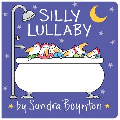Oversized Boynton Bookworks Silly Lullaby board lap book with colorful illustrations for young children.