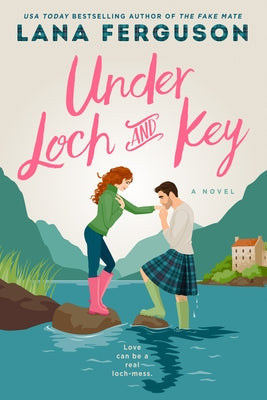 Paperback copy of "Under Loch and Key" by Berkley Books, featuring the book cover with dark and mysterious imagery.