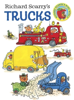 Richard Scarry's Trucks Board Book Golden Books