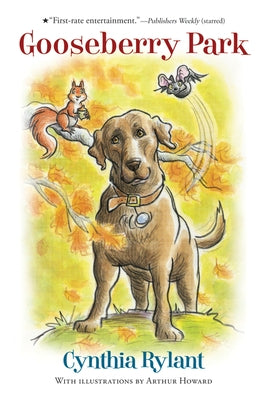 Paperback book titled Gooseberry Park by Clarion Books featuring colorful illustrated cover art.