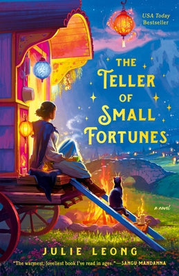 Paperback copy of The Teller of Small Fortunes by Ace Books, featuring a colorful book cover with artistic illustrations.