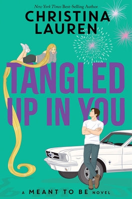Paperback of "Tangled Up in You" by Hyperion Avenue featuring the book cover with pink and purple tones and romantic design elements.