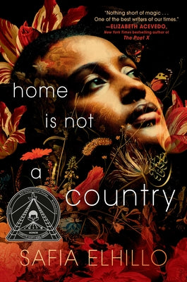 Paperback of "Home Is Not a Country" by Make Me a World, featuring a colorful cover with abstract artwork and book title.
