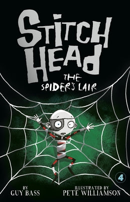 Paperback of The Spider's Lair by Tiger Tales, featuring a spooky cover illustration with a spider and web design.
