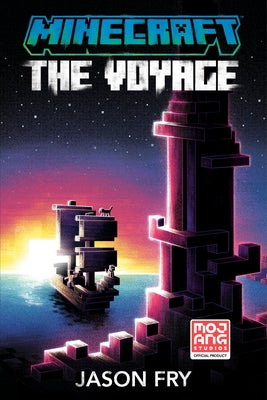 Paperback of Minecraft: The Voyage official novel by Random House Worlds, featuring colorful Minecraft-themed cover art.