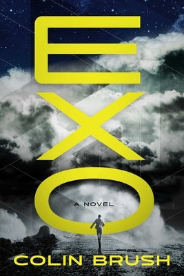 Paperback copy of the novel "Exo" by Diversion Books, featuring a cover with futuristic artwork and bold title text.