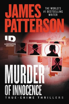 Paperback copy of Murder of Innocence by Little Brown and Company, featuring a dark, haunting cover design.
