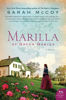 Paperback of Marilla of Green Gables by William Morrow & Company, showing the book cover with illustrations and title.