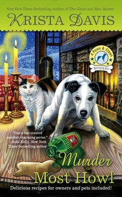 Mass Market Paperbound book titled Murder Most Howl by Berkley Books featuring a dark, mysterious cover with a howling wolf illustration.