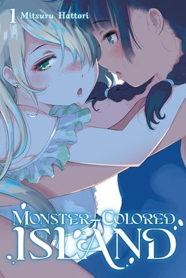 Paperback of Monster-Colored Island, Vol. 1 by Yen Press featuring vibrant cover art with colorful manga-style illustrations.
