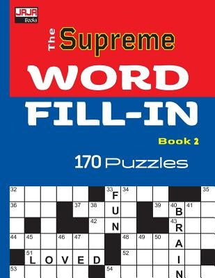 The SUPREME WORD FILL-IN Book by Jaja Media