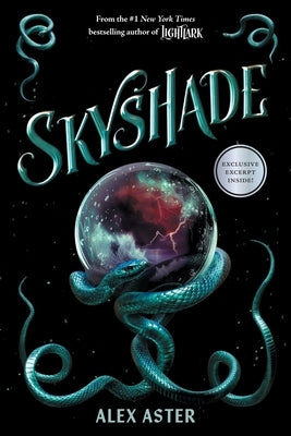 Paperback of Skyshade from the Lightlark Saga by Amulet Books, featuring a colorful fantasy book cover with mystical artwork.