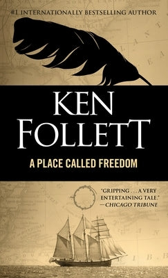 Cover of "A Place Called Freedom" mass market paperbound novel published by Ballantine Books, featuring a scenic landscape illustration.