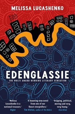 Paperback of Edenglassie by Oneworld Publications, showing the book cover with colorful artwork and title text.