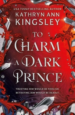 Paperback copy of "To Charm a Dark Prince" by Forever, showing the book cover with dark and mystical design elements.