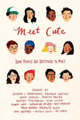 Paperback of "Meet Cute" novel by Clarion Books featuring colorful, whimsical cover art.