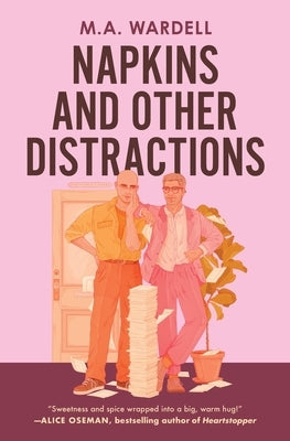 Forever paperback book titled "Napkins and Other Distractions" with colorful cover art.