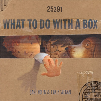 Paperback copy of "What to Do with a Box" by Creative Paperbacks, featuring colorful cover art with playful illustrations.