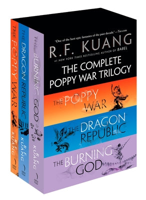The Complete Poppy War Trilogy Boxed Set: The Poppy War / The Dragon Republic / The Burning God Paperback Harper Voyager