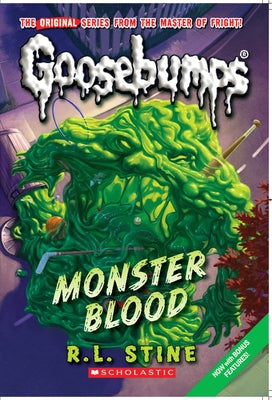Paperback of Monster Blood volume 3 from Goosebumps Classic series by Scholastic Paperbacks featuring a spooky monster-themed cover.