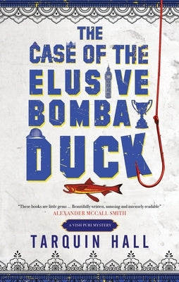 Paperback novel "The Case of the Elusive Bombay Duck" by Severn House, featuring a cover with a mysterious maritime theme.