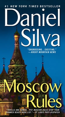 Mass market paperback of "Moscow Rules" by Berkley Books, featuring a cover image with a mysterious design and bold title.