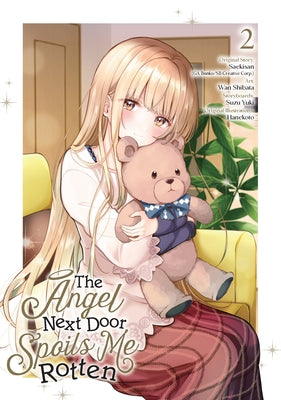 Square Enix Manga paperback of The Angel Next Door Spoils Me Rotten 02 manga featuring cover art with characters and title.