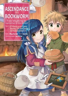 Paperback manga volume 2 of Ascendance of a Bookworm Part 1 by Jnc, showing the front cover with colorful artwork.