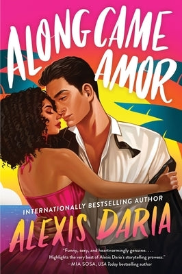 Along Came Amor paperback novel by Avon Books, featuring the book cover with colorful artwork and title text.