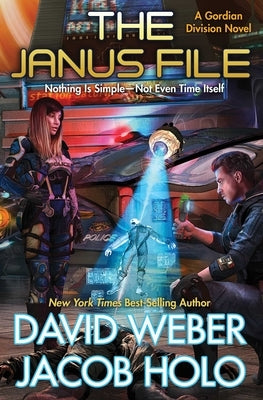 Cover image of The Janus File mass market paperbound novel by Baen featuring science fiction artwork.