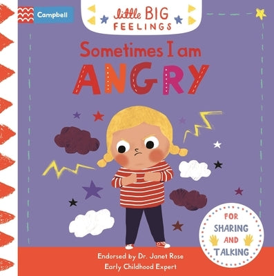 Sometimes I Am Angry Board Book Campbell Books