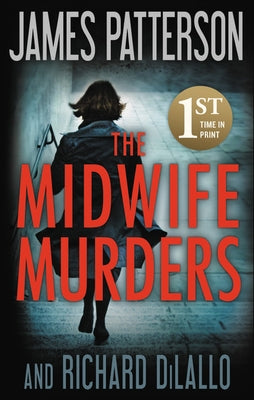 Paperback of The Midwife Murders novel by Little Brown and Company, showing the book cover with title and author details.
