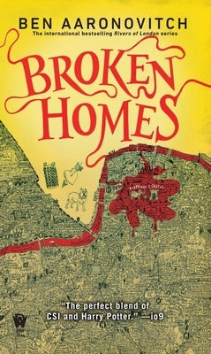 Broken Homes mass market paperback book by Daw Books, featuring cover art with sci-fi imagery and futuristic cityscape.