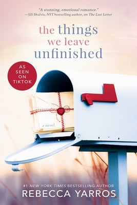 Paperback of The Things We Leave Unfinished by Entangled: Amara, featuring a cover with abstract artwork in soft tones.