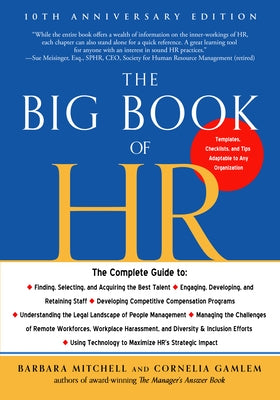 The Big Book of Hr, 10th Anniversary Edition Paperback Career Press