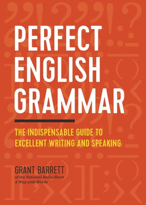 Paperback of Perfect English Grammar by Callisto, showing the book cover with title and author text.