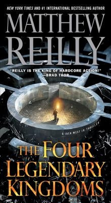 Mass market paperback of The Four Legendary Kingdoms by Pocket Books featuring colorful cover art with fantasy-inspired illustrations.