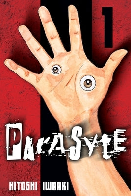 Paperback of Parasyte 1 comic by Kodansha Comics featuring the cover art with a dark, eerie illustration and Japanese text.