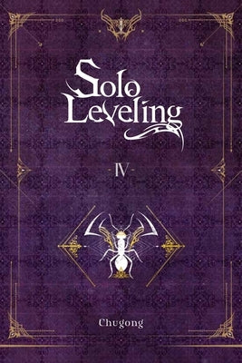 Yen On Solo Leveling Vol. 4 novel in paperback, featuring cover artwork with fantasy character and title text.