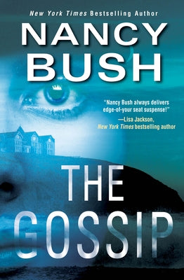 Cover of the mass market paperback "The Gossip" by Zebra, featuring artistic book cover design with bold title text.