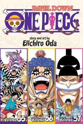 Paperback edition of One Piece Omnibus Vol. 19 by Viz Media showing colorful manga cover with characters and artwork.