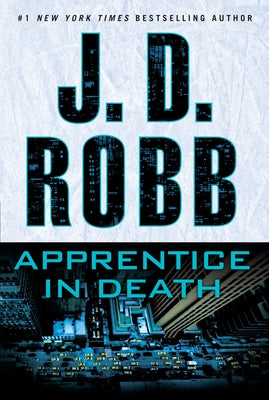 Mass market paperback of "Apprentice in Death" by Berkley Books, featuring the book cover with dark and mysterious artwork.