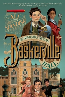 Paperback of The Improbable Tales of Baskerville Hall Book 1 by HarperCollins, showing the book cover with title and author details.
