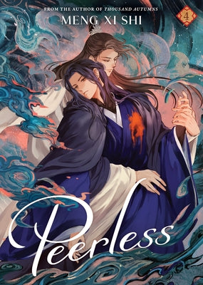 Paperback of Peerless (Novel) Vol. 4 by Seven Seas, featuring cover art with vibrant colors and detailed illustrations.
