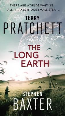 Cover of The Long Earth mass market paperback by Harper, featuring artwork related to the science fiction novel.